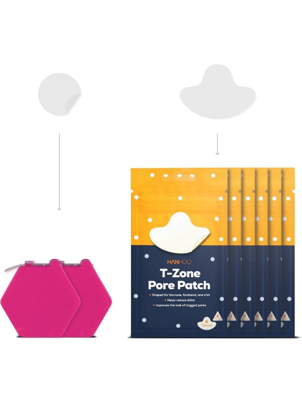 T-Zone Pore & Blemish Patch Bundle - 264 Hydrocolloid Acne Treatment Patches